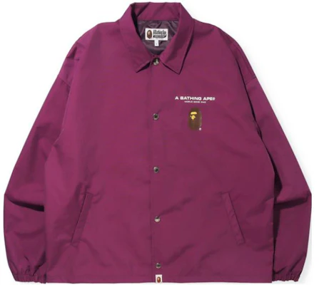 BAPE エイプロゴ テックプリント コーチジャケット アウターウェア 0ZXJKM140011H Buy BAPE エイプロゴ テックプリント コーチジャケット アウターウェア 0ZXJKM140011H