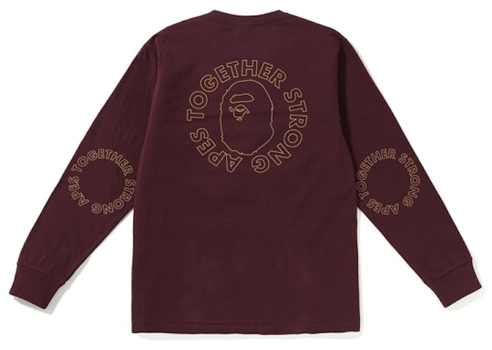 bape-ats-circle-ls-tee-burgundy