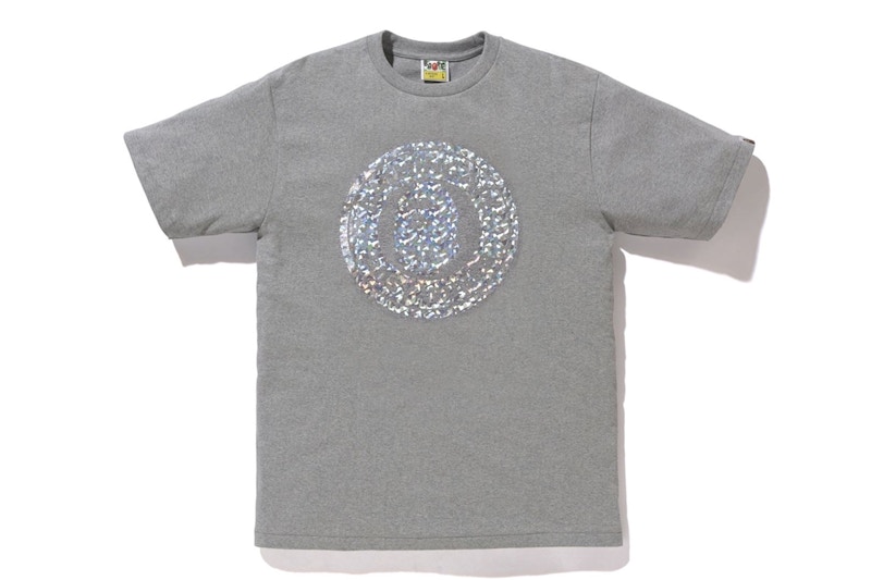 BAPE Aurora Busy Works Tee Grey