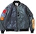 BAPE Aurora Shark Loose Fit MA-1 Black