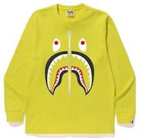 BAPE AW19 Shark Crewneck Pullover Sweatshirt Unisex 0ZXSMM111010D BAPE AW19 Shark Crewneck Pullover Sweatshirt Unisex 0ZXSMM111010D