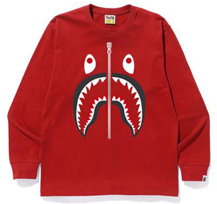 BAPE AW19 鯊魚圖案男女款圓領套頭衫 0ZXSMM111010D Details for BAPE AW19 鯊魚圖案男女款圓領套頭衫 0ZXSMM111010D