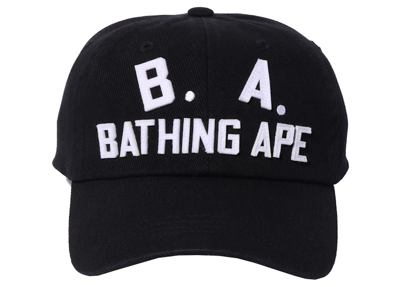 Buy A BATHING APE ウォッシュドツイルキャップ (黒)
