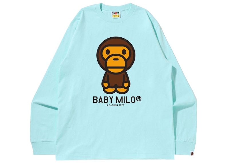 BAPE Baby Milo L/S Tee (SS22) Sax