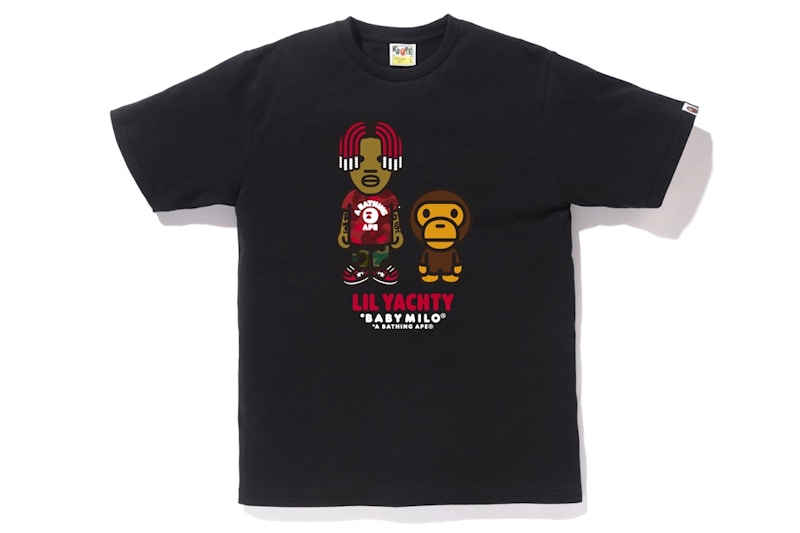 BAPE Baby Milo Lil Yachty Tee #1 Black