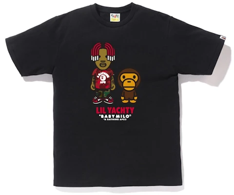 BAPE Baby Milo x Lil Yachty Tee #1 Black Buy BAPE Baby Milo x Lil Yachty Tee #1 Black