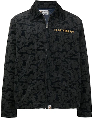 BAPE Jaket Zip-Up Cetak Belakang Hitam 001LJH801003MNAVY Buy BAPE Jaket Zip-Up Cetak Belakang Hitam 001LJH801003MNAVY