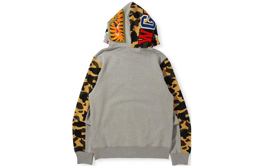 BAPE BAPE Camo Shark Full-Zip Hoodie Mens 0ZXSWM11505XH 圖 5