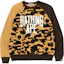 Buy BAPE カモフラージュ ロゴ プリント パッチワーク スウェットシャツ 0ZXSWM113010K