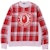 BAPE Bape Check Gift Busy Works Crewneck Red