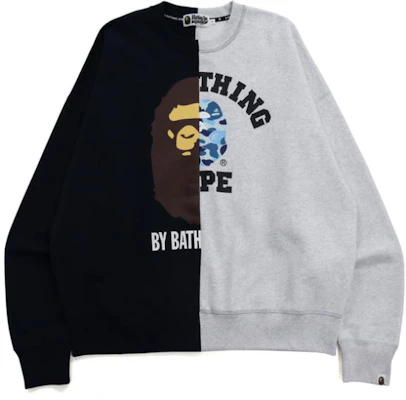 Sudadera Hombre BAPE Colorblock Camo Print Crewneck 0ZXSWM11302XH Lookbook Sudadera Hombre BAPE Colorblock Camo Print Crewneck 0ZXSWM11302XH