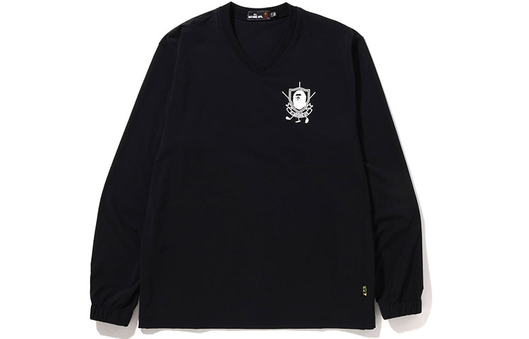 BAPE BAPE FW22 Mr Bathing Ape V-Neck Pullover Windbreaker Sweatshirt Mens 7I80-111-001