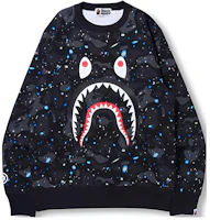 BAPE BAPE Logo All-Over Print Star Pattern Crewneck Sweatshirt 0ZXSWM113003H BAPE BAPE Logo All-Over Print Star Pattern Crewneck Sweatshirt 0ZXSWM113003H