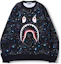 Buy BAPE 全版星星圖案Logo圓領衛衣 0ZXSWM113003H