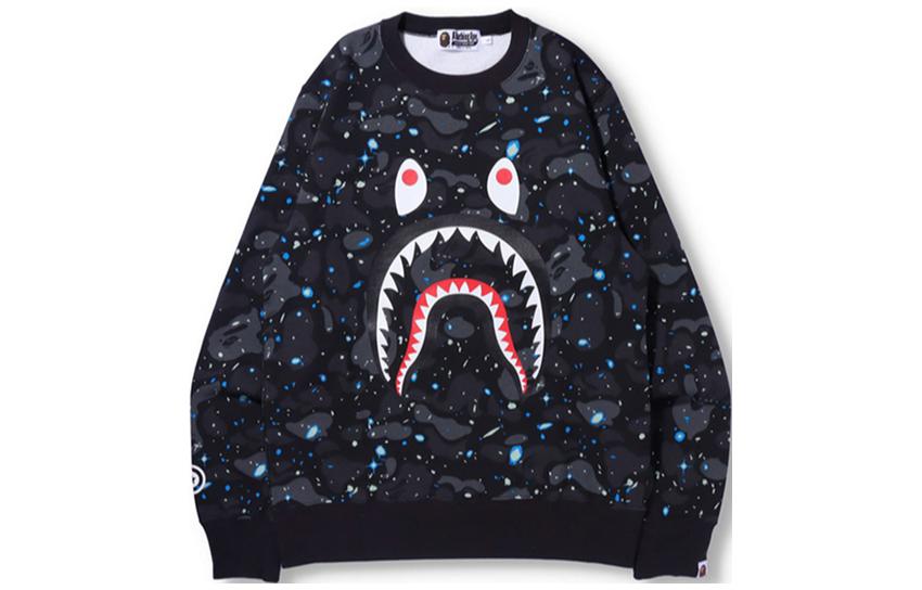 Order BAPE 全版星星圖案Logo圓領衛衣 0ZXSWM113003H