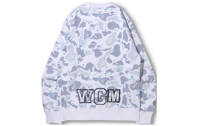 Purchase BAPE 全版星星圖案Logo圓領衛衣 0ZXSWM113003H