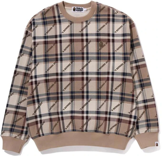 bape-bape-loose-fit-brown-plaid-crewneck-sweatshirt-for-men-1-j80-113-061