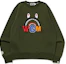 Order BAPE シャーク刺繍クルーネックプルオーバースウェットシャツ 1I80-113-013