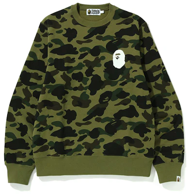 BAPE SS22 迷彩猿人頭印花圓領衛衣 0ZXSWM113011H Order BAPE SS22 迷彩猿人頭印花圓領衛衣 0ZXSWM113011H