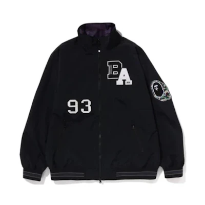 BAPE BAPE SS23 Multi-Pattern Print Stand Collar Long Sleeve Jacket 1J30-140-005