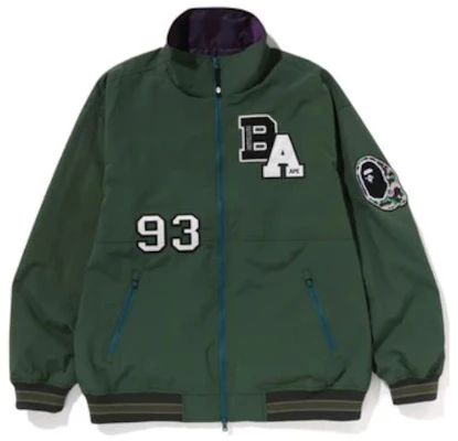 Jaket Lengan Panjang BAPE SS23 Multi-Pattern Cetakan Kolar Tinggi 1J30-140-005 Details for Jaket Lengan Panjang BAPE SS23 Multi-Pattern Cetakan Kolar Tinggi 1J30-140-005