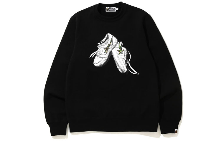 Order BAPE Bape STA 球鞋印花圓領衛衣 男女款 1G20-113-003