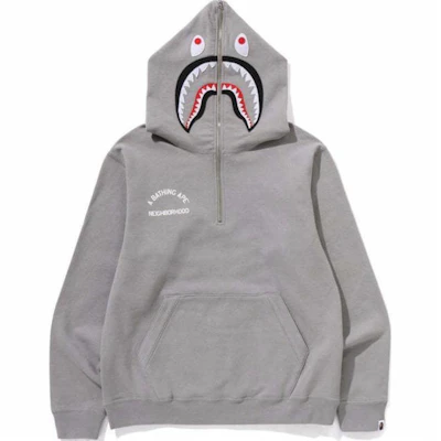 BAPE x NEIGHBORHOOD SS25 Dual-Skull Shark Hoodie Unisex Kolaborasi 0ZXSWM115907N Lookbook BAPE x NEIGHBORHOOD SS25 Dual-Skull Shark Hoodie Unisex Kolaborasi 0ZXSWM115907N