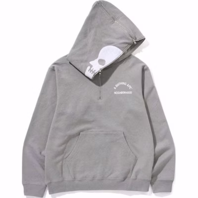 BAPE x NEIGHBORHOOD SS25 Dual-Skull Shark Hoodie Unisex Kolaborasi 0ZXSWM115907N Purchase BAPE x NEIGHBORHOOD SS25 Dual-Skull Shark Hoodie Unisex Kolaborasi 0ZXSWM115907N