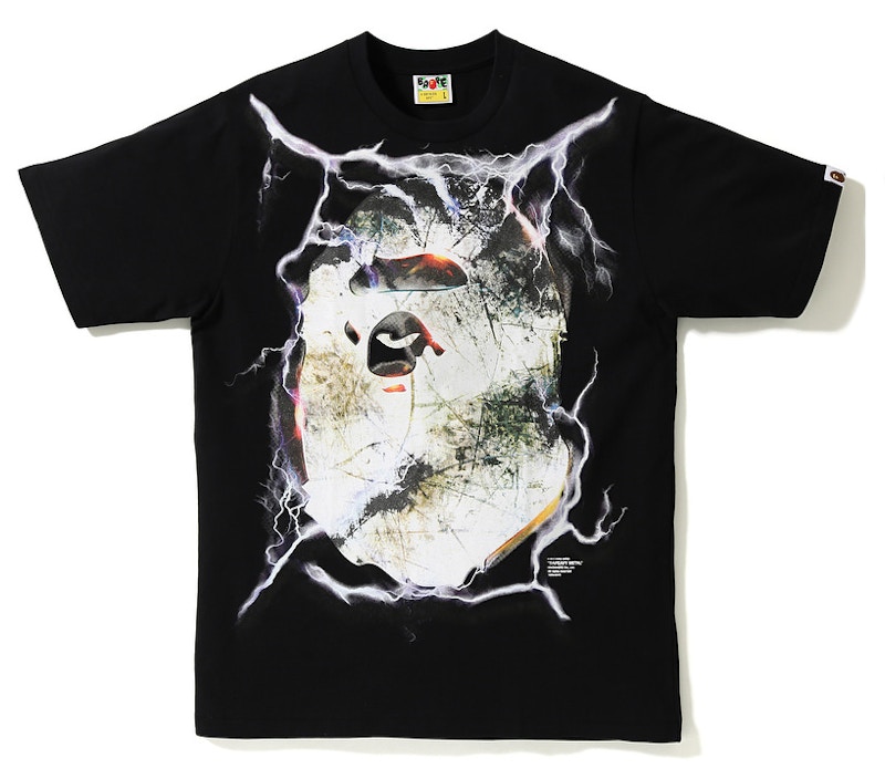 Bape Bapeavy Metal Tee Black