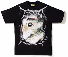Bape Bapeavy Metal Tee Black Bape Bapeavy Metal Tee Black