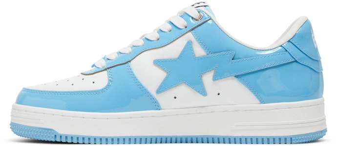 BAPE Bapesta 2022 'Sax' Lelaki/Wanita Sneaker 1I70191002-SAX Lookbook BAPE Bapesta 2022 'Sax' Lelaki/Wanita Sneaker 1I70191002-SAX