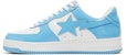 BAPE Bapesta 2022 'Sax' Lelaki/Wanita Sneaker 1I70191002-SAX