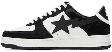 Lookbook BAPE Bapesta #1 'Hitam' Sepatu Sneakers 1J80191050-BLK