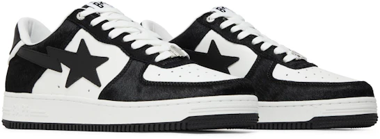 Cheap BAPE Bapesta #1 'Hitam' Sepatu Sneakers 1J80191050-BLK
