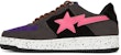 BAPE Bapesta #2 'Hitam Pink' 1I20191008-BKXPK