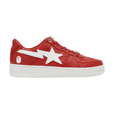 BAPE Bapesta #3 M1 'Red'