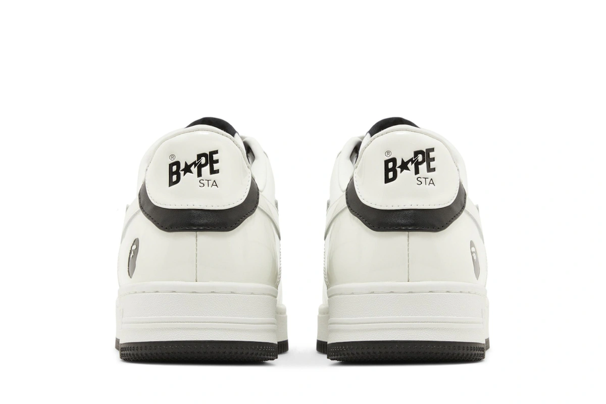 BAPE Bapesta #6 'Patent Leather Pack - Black'