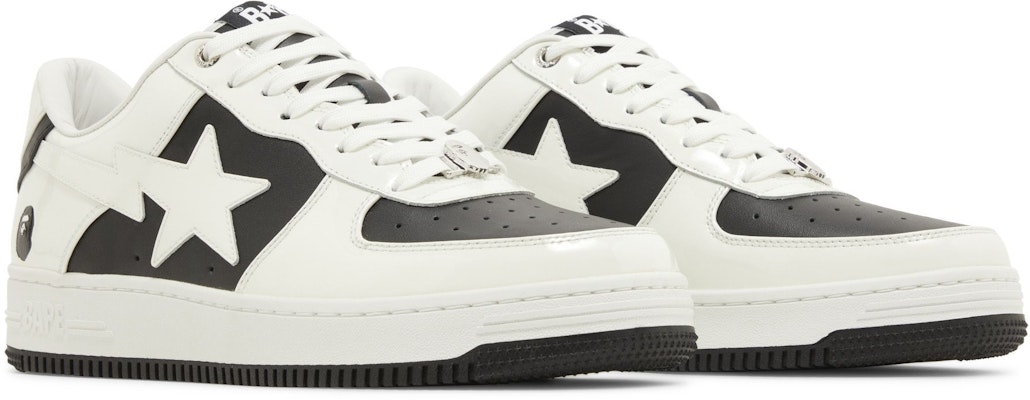 BAPE Bapesta #6 'Patent Leather Pack - Hitam' 1K30-191-328-BLK/001FWK301328M-BLK Cheap BAPE Bapesta #6 'Patent Leather Pack - Hitam' 1K30-191-328-BLK/001FWK301328M-BLK