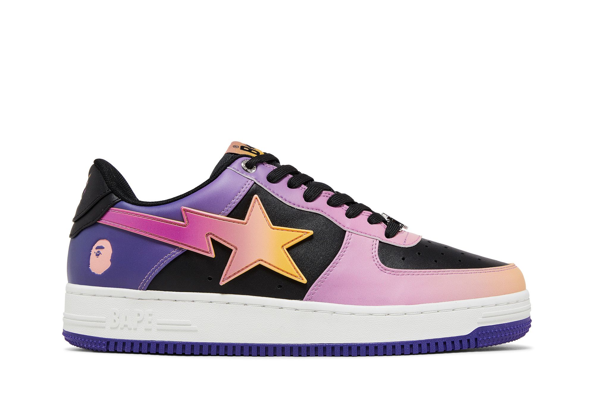 BAPE Bapesta #7 'Purple Gradient' 1J30191016-PUR