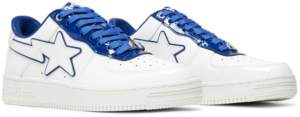 BAPE Bapesta #8 M1 'White Navy' 1J30191017-NVY Cheap BAPE Bapesta #8 M1 'White Navy' 1J30191017-NVY