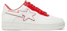 Buy BAPE Bapesta #8 M1 'Blanco Rojo'. 1J30191017-RD