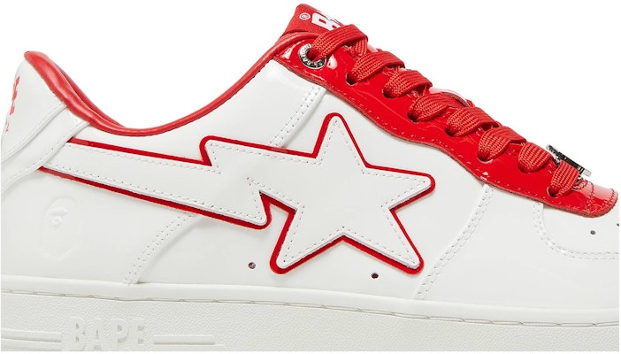 BAPE Bapesta #8 M1 'Blanco Rojo'. 1J30191017-RD Order BAPE Bapesta #8 M1 'Blanco Rojo'. 1J30191017-RD