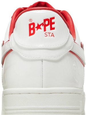 BAPE Bapesta #8 M1 'Blanco Rojo'. 1J30191017-RD Sizing BAPE Bapesta #8 M1 'Blanco Rojo'. 1J30191017-RD