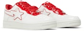Cheap BAPE Bapesta #8 M1 'Blanco Rojo'. 1J30191017-RD