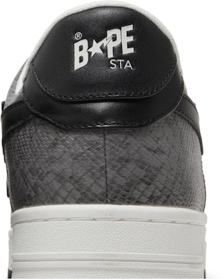 BAPE Bapesta 'Piel de Serpiente Negra' 1I80191009-BLK Sizing BAPE Bapesta 'Piel de Serpiente Negra' 1I80191009-BLK