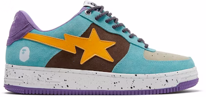 BAPE Bapesta 'Brown Yellow' 1320191008