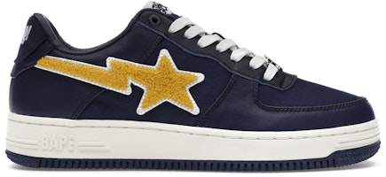 BAPE Bapesta 'Chenille Patch - Navy' 1J23191904-NVY