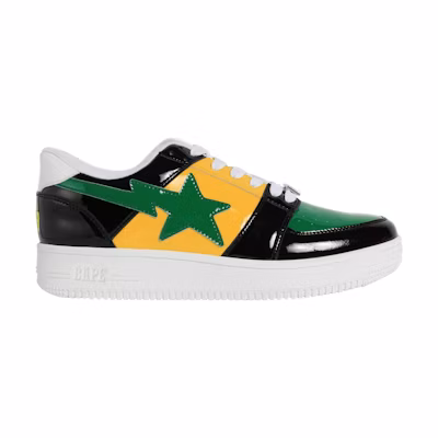 BAPE Bapesta 'Color Block - Black Green'