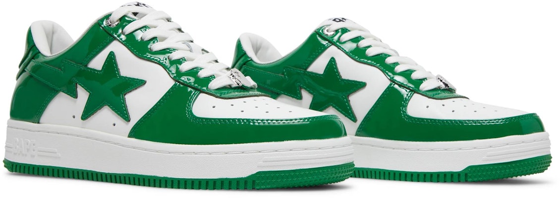 BAPE Bapesta 'Green' 1H70191001-GRA Cheap BAPE Bapesta 'Green' 1H70191001-GRA