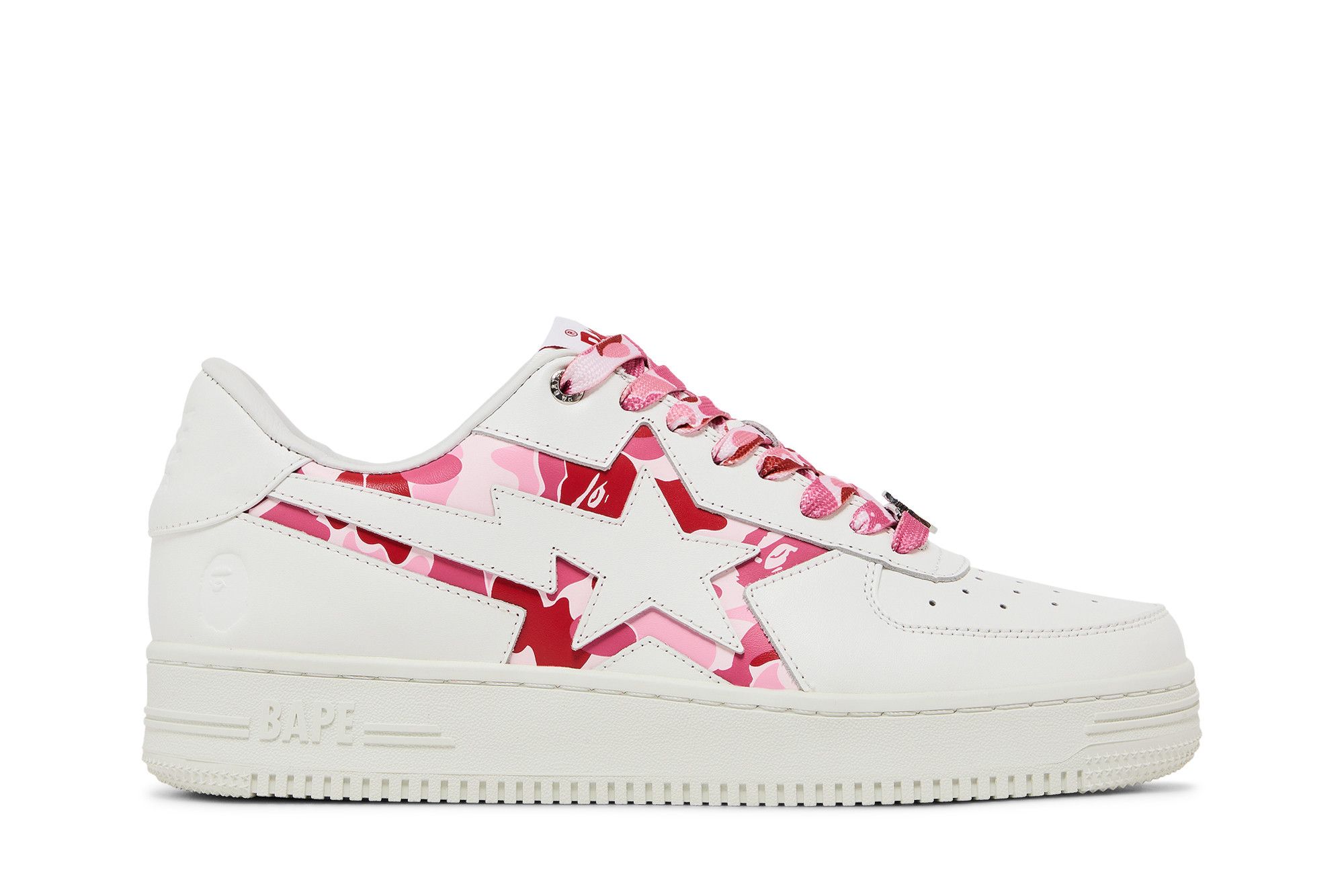 BAPE Bapesta 'Icon ABC Camo - Pink' 1K30191307-PNK